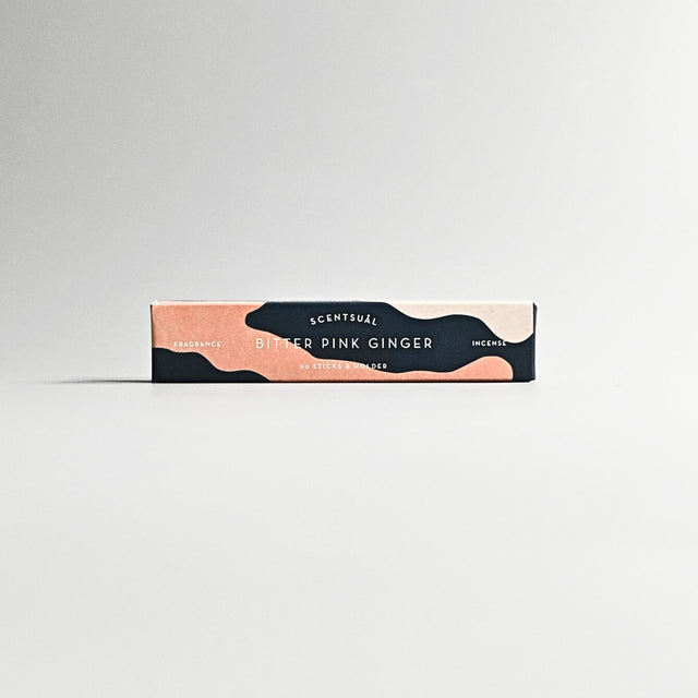 Bitter Pink Ginger Japanese Incense Sticks by Scentsual