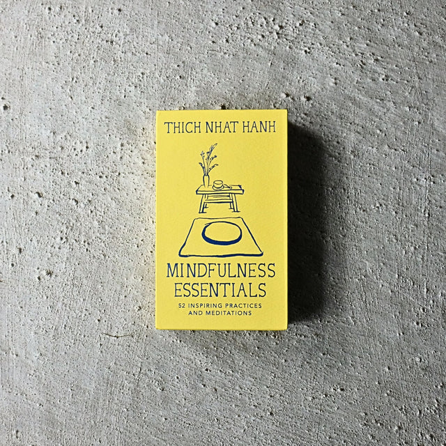 Mindfulness Essentials by Thich Nhat Hanh, Thich Nhat Hanh, Rise + Relax, Rise and Relax, books Philippines, affirmation cards, oracle cards, oracle deck, tarot cards, tarot deck, motivational cards, inspirational cards, self-help cards