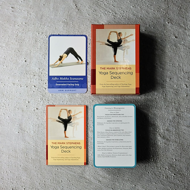 Yoga Sequencing Card Deck by Mark Stephens, Rise + Relax, Rise and Relax, books philippines, bookstore philippines, self help books, self improvement books, mindfulness books, meditation books, yoga books, best self help books, top self help books